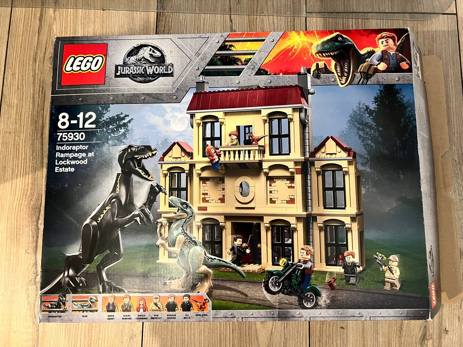 Lege LEGO Jurassic World 75930 Indoraptor Rampage doos, Gebruikt, Jurassic World, Lego, Accessoire