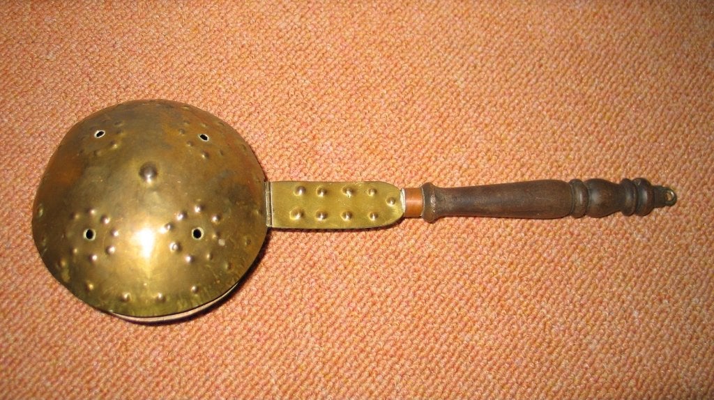 Koperen beddenpan, Ophalen of Verzenden, Koper
