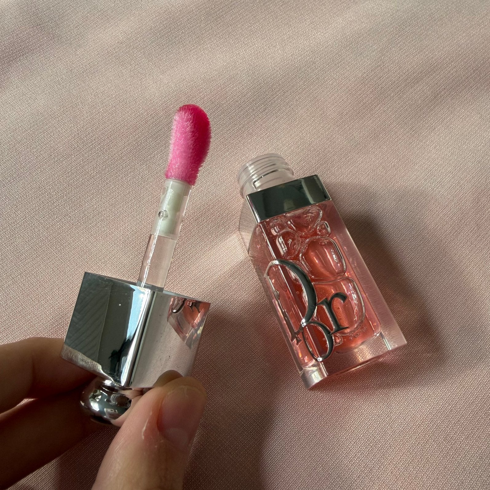 Dior addict lip glow oil 001 pink, Lippen, Nieuw, Ophalen of Verzenden, Make-up