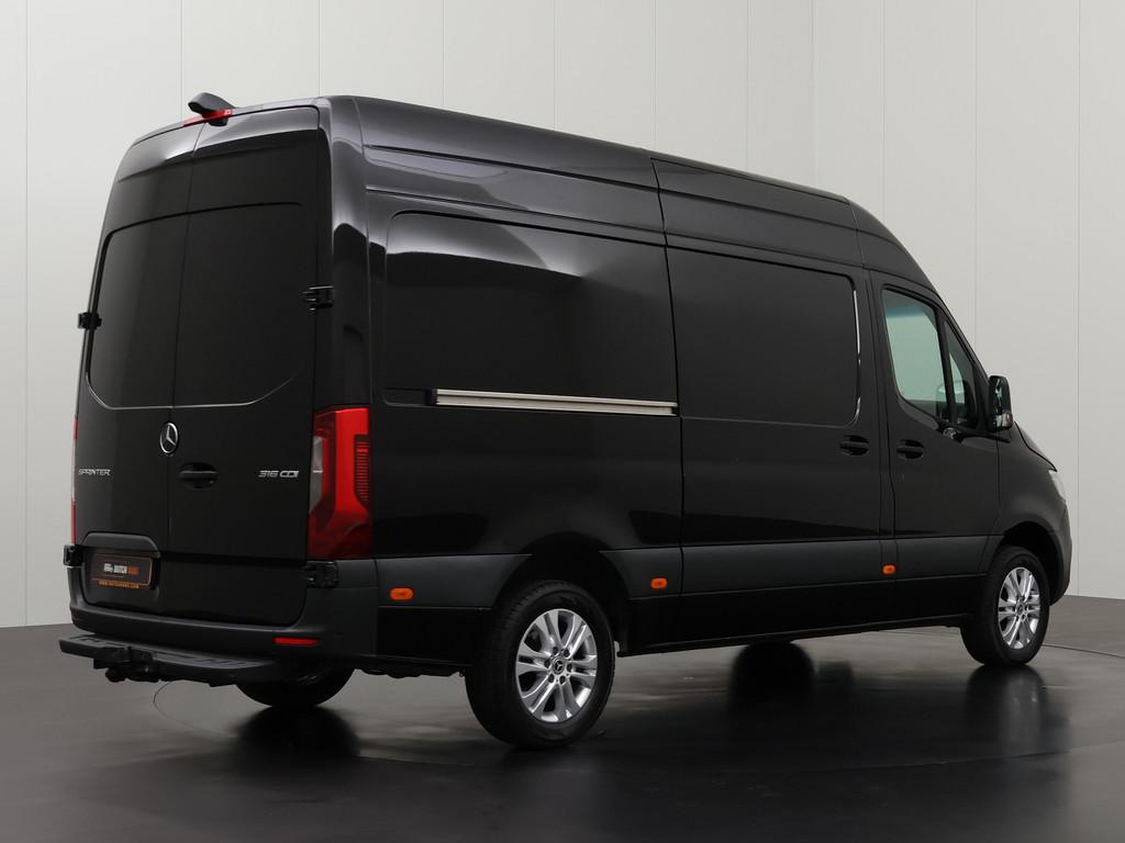 Mercedes-Benz Sprinter 316CDI L2H2 | Led | Trekhaak | Naviga, Auto's, Bestelauto's, Stof, Gebruikt, 2000 kg, Multifunctioneel stuurwiel
