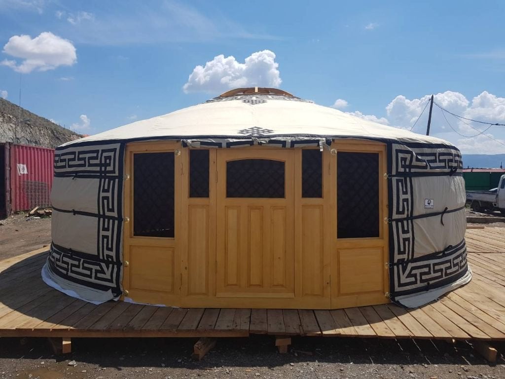 Woonkwaliteit 5-muurs Yurt met en 2 raampanelen, Ophalen, Nieuw, Meer dan 6