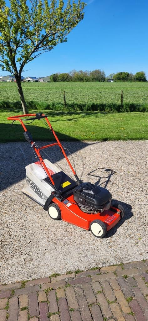 Sabo 43-OHV A Benzine Grasmaaier - 43 cm Maaibreedte, Cirkelmaaier, Gebruikt, 40 t/m 49 cm, Ophalen
