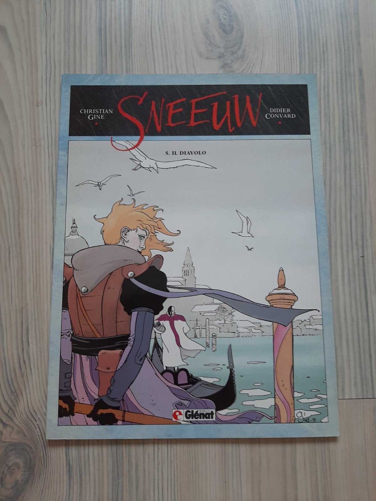 Sneeuw - S. Il Diavolo - Christian Gine & Didier Convard, Boeken, Stripboeken, Ophalen of Verzenden