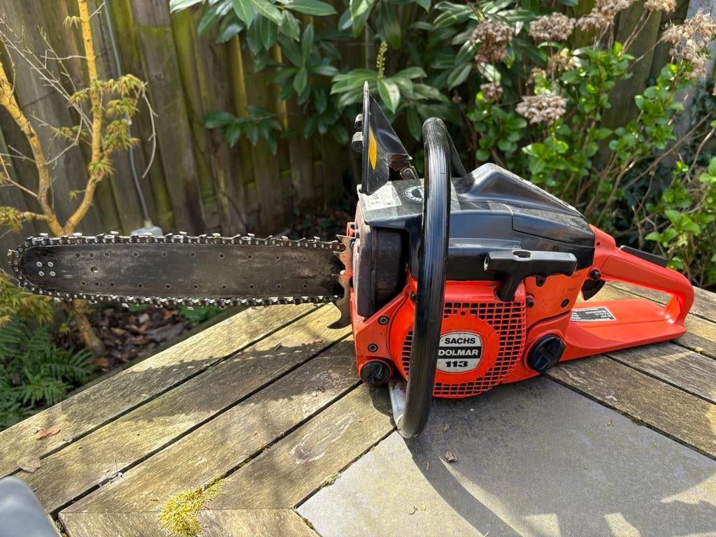 Sachs-Dolmar 113 kettingzaag, Tuin en Terras, Ophalen of Verzenden, Gebruikt