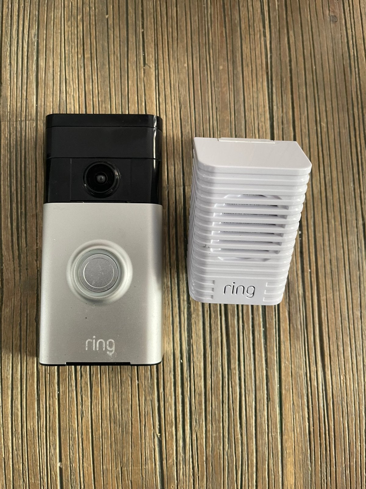 Ring Video Deurbel met Chime, Ophalen of Verzenden, Bewegingsdetectiesensor, Zo goed als nieuw, Draadloos