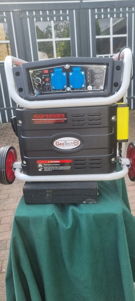 ⚡ Betrouwbare Dual-Fuel Aggregaten (Benzine,LPG en Flesgas), Ophalen, Elektrisch startend, Overige typen, Zo goed als nieuw