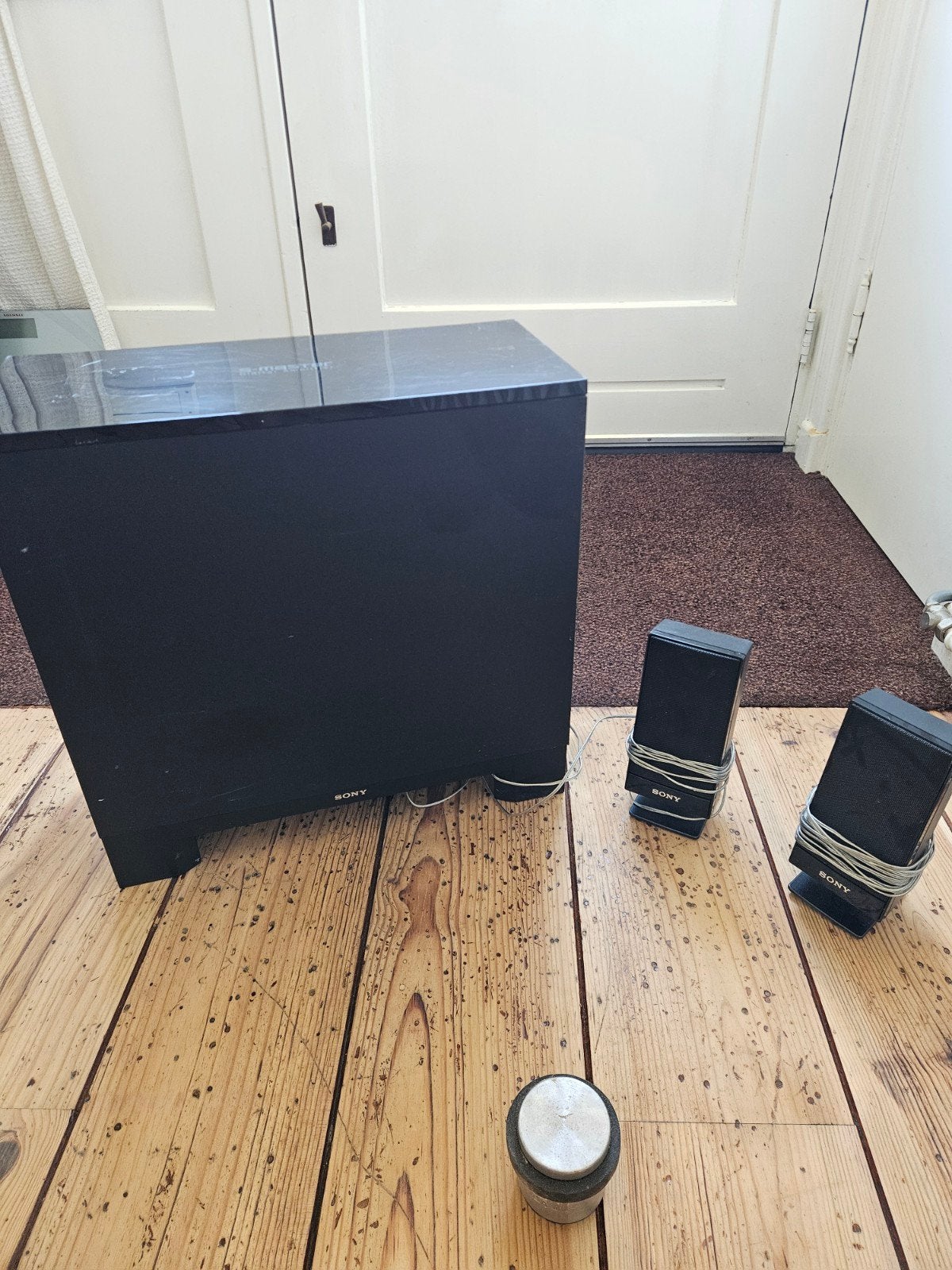 Sony S-Master Digital Amplifier met 2.1 luidsprekersysteem, Ophalen, Gebruikt, 2.1-systeem, Minder dan 40 watt