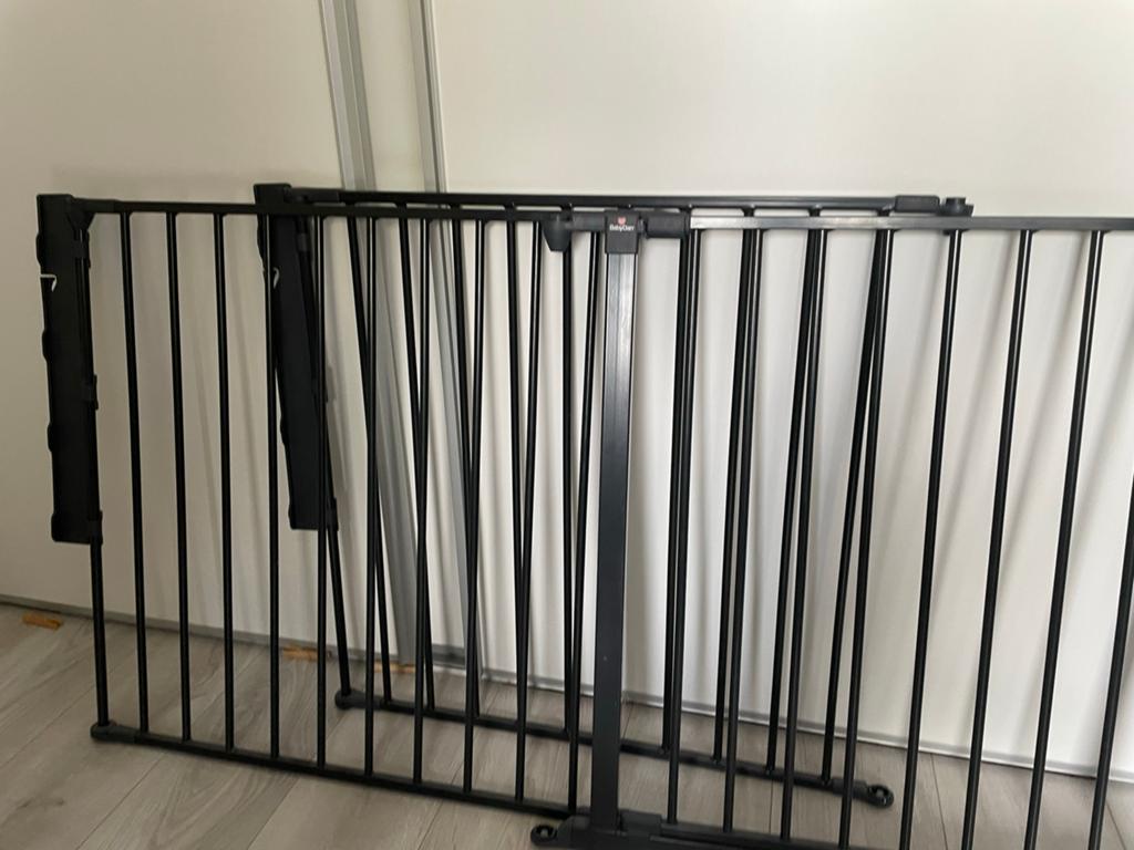 BabyDan Flex M Traphekje - Haardhekje 90-146 cm, Kinderen en Baby's, Traphekjes, Ophalen, Gebruikt, Overige typen, 115 cm of meer