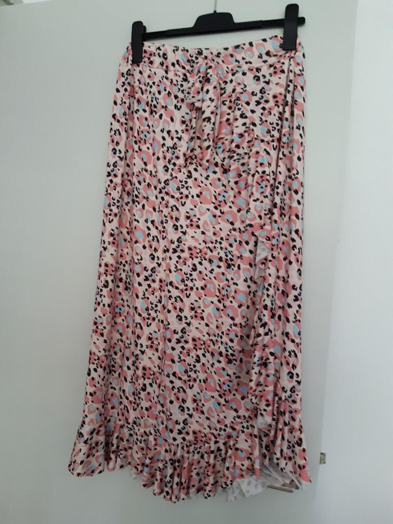 Lange rok, Kleding | Dames, Rokken, Ophalen, Maat 42/44 (L), Zo goed als nieuw, Roze