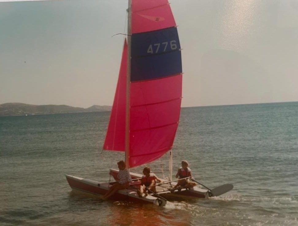 Dart 18 Rebel catamaran incl. trailer, accessoires TOP STAAT, Ophalen, 15 cm, Geen motor, Zo goed als nieuw