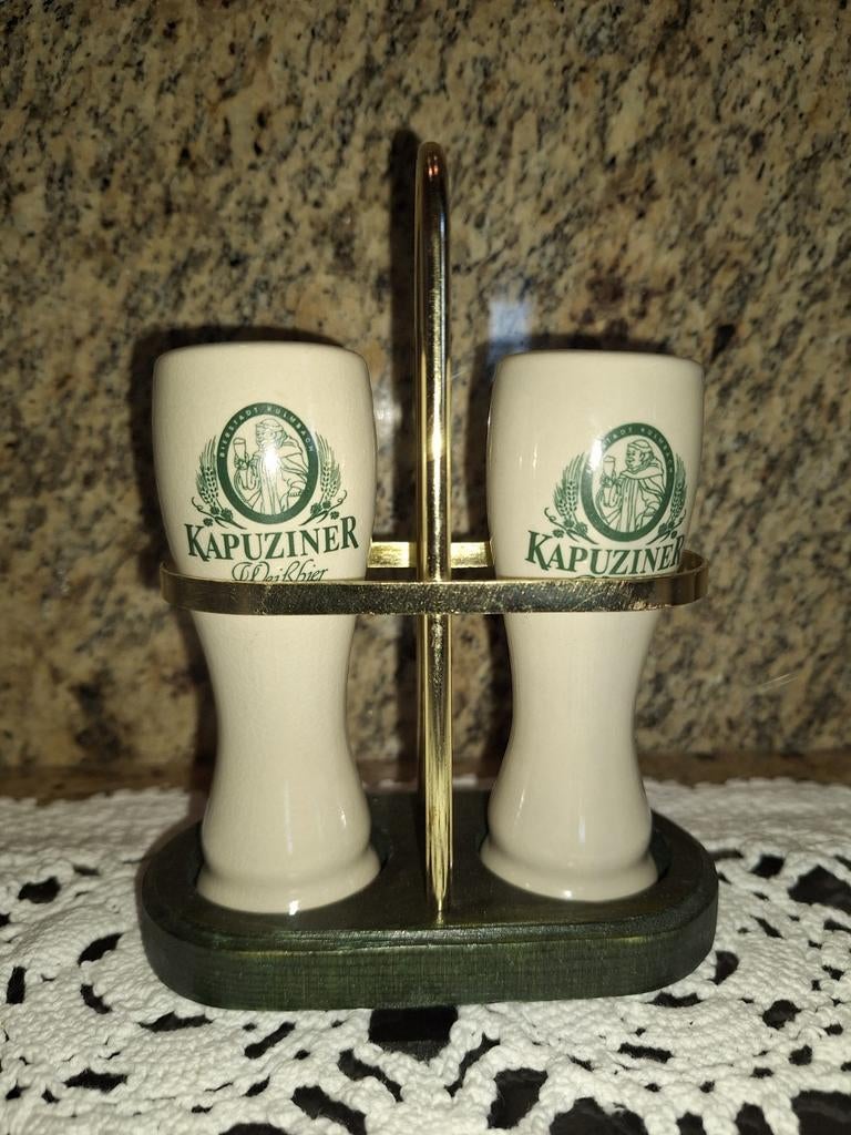 Kapuziner bar peper- en zout stel, Verzamelen, Ophalen of Verzenden, Gebruikt