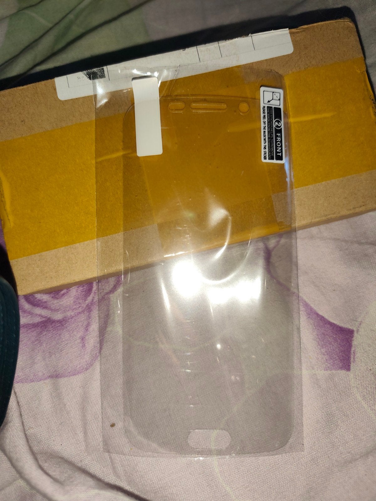 Screenprotector voor Samsung Galaxy S6 Edge, Ophalen of Verzenden, Nieuw, Bescherming, Samsung
