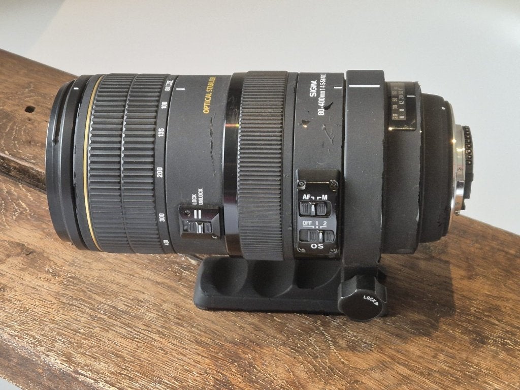 Sigma 80-400 mm 1:4,5-5,6 APO D /Stabiliser /Nikon F vatting, Audio, Tv en Foto, Gebruikt, Autofocus, Sigma, Nikon F-mount