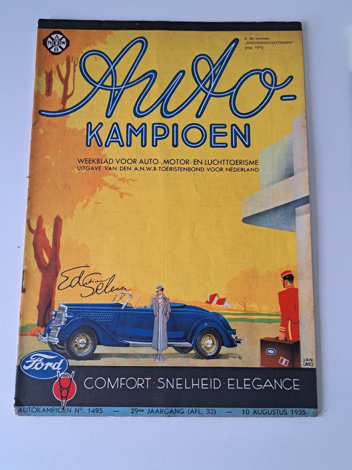 Auto Kampioen Tijdschriften - Jaren '30 en '50, Boeken, Ophalen of Verzenden, Gelezen, Overige typen