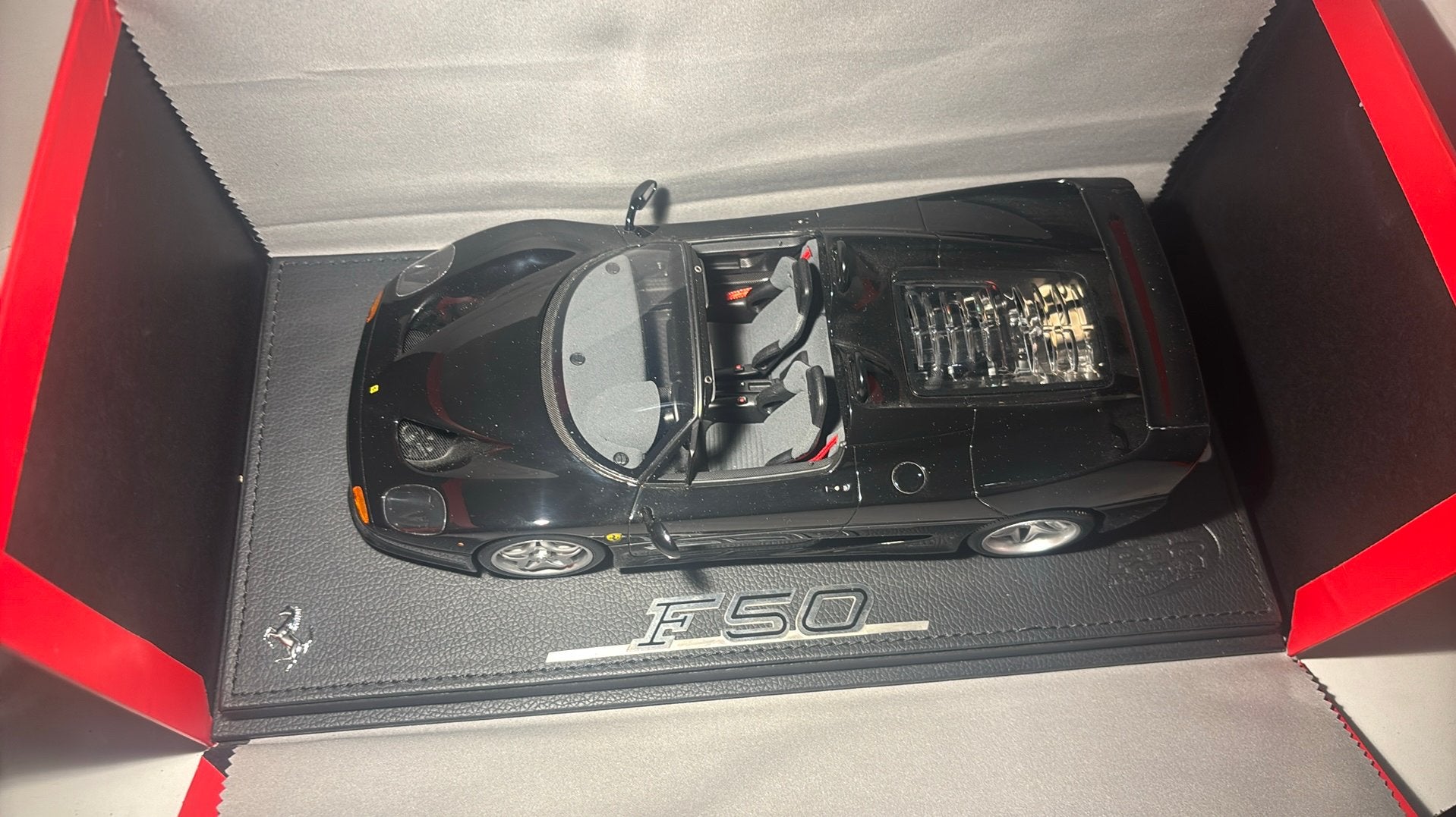 Ferrari f50 spyder black BBR 1.18, Hobby en Vrije tijd, Modelauto's | 1:18, Overige merken, Ophalen of Verzenden, A, A