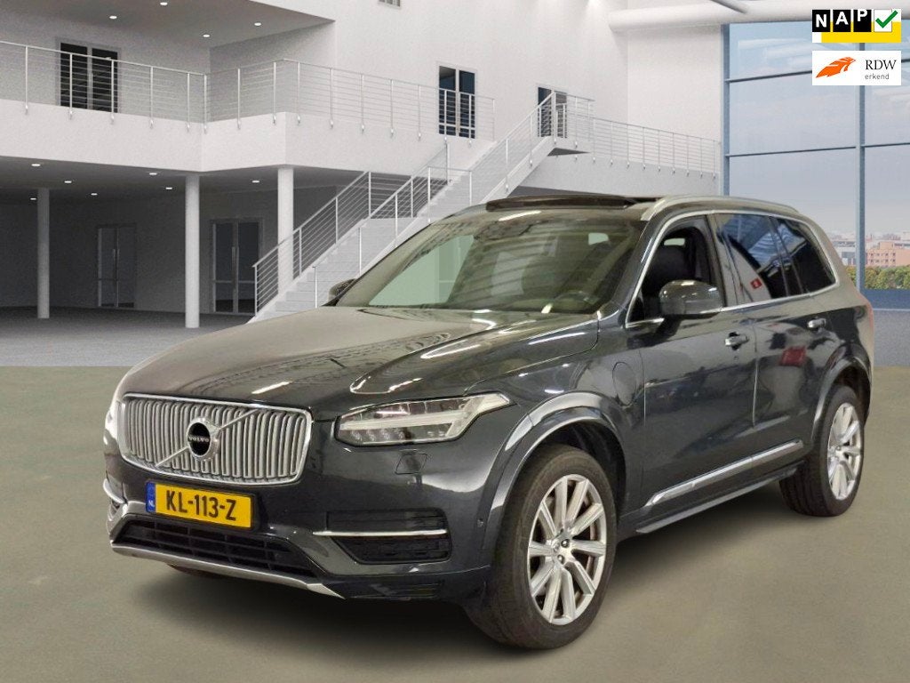 Volvo XC90 2.0 T8 Twin Engine AWD Inscription, Auto's, Gebruikt, 1969 cc, 7 stoelen, Bedrijf