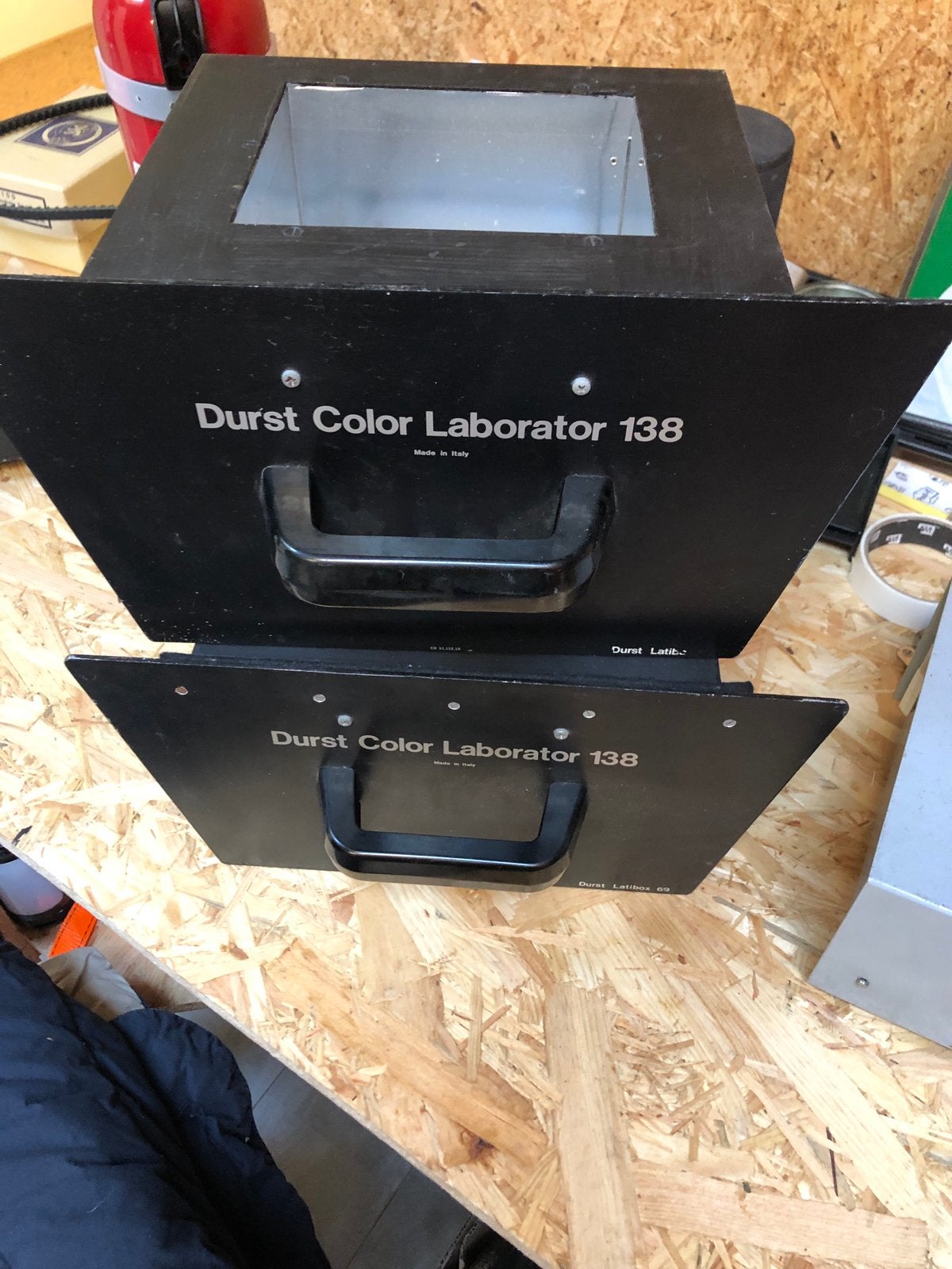 Durst Latibox 69 en 4x5 voor durst cls 300 kleuren kop, Ophalen of Verzenden, Gebruikt, Durst, Vergrotingsaccessoire