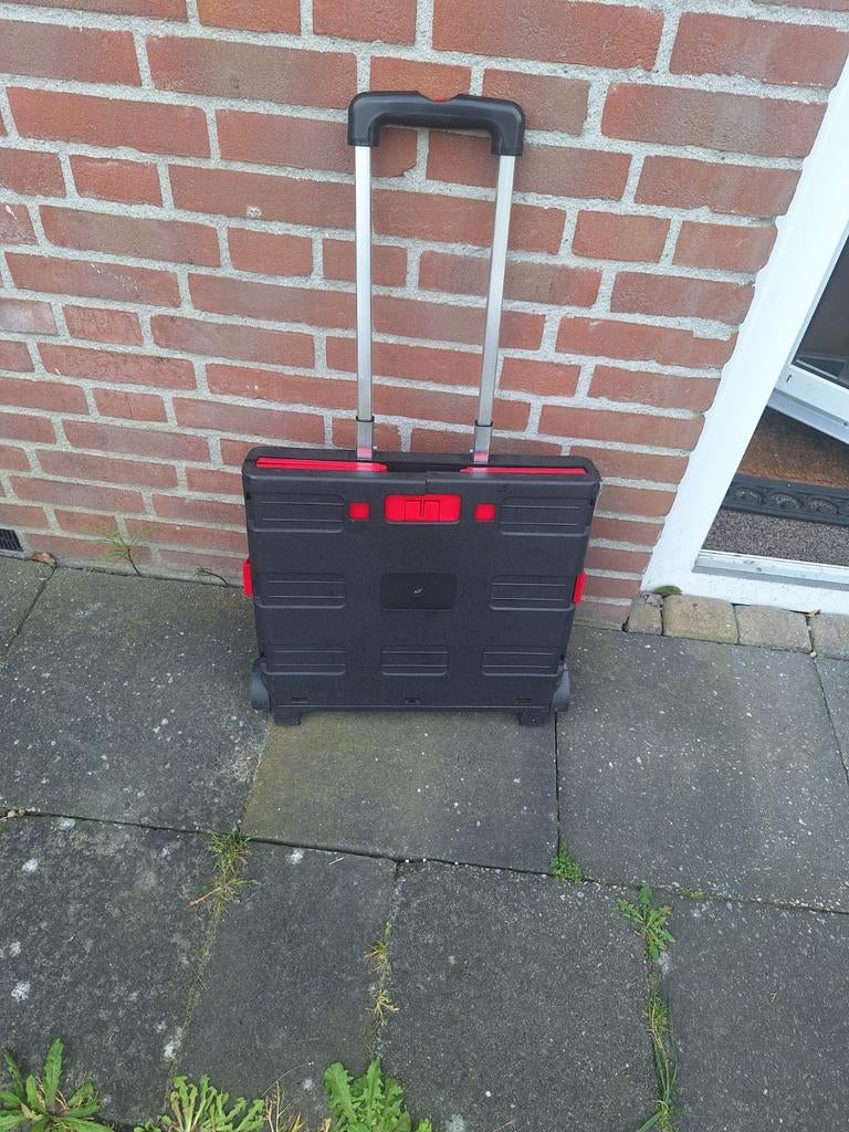 Opvouwbare boodschappenkar met wielen, Ophalen of Verzenden, Gebruikt