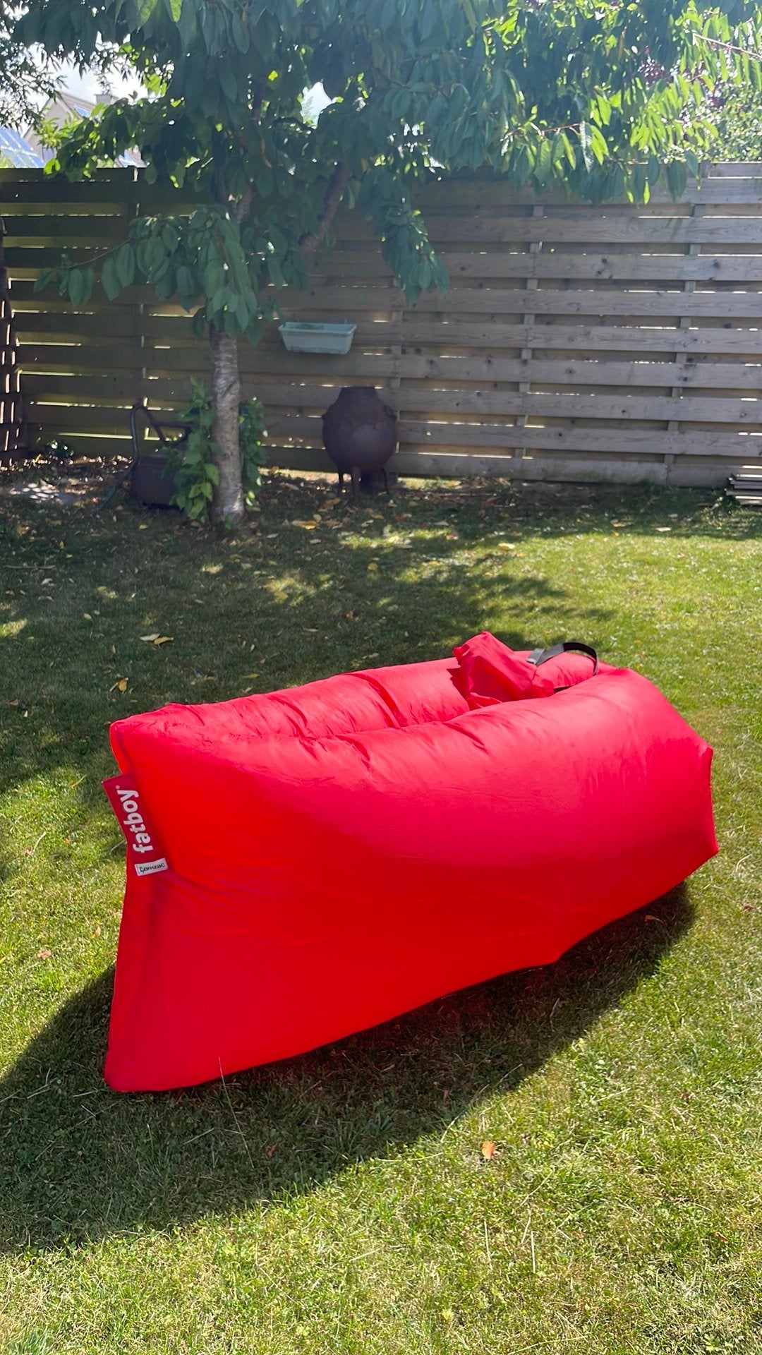 Fatboy Lamzac Airlounger, Huis en Inrichting, Zitzakken, Ophalen, Gebruikt, Rood