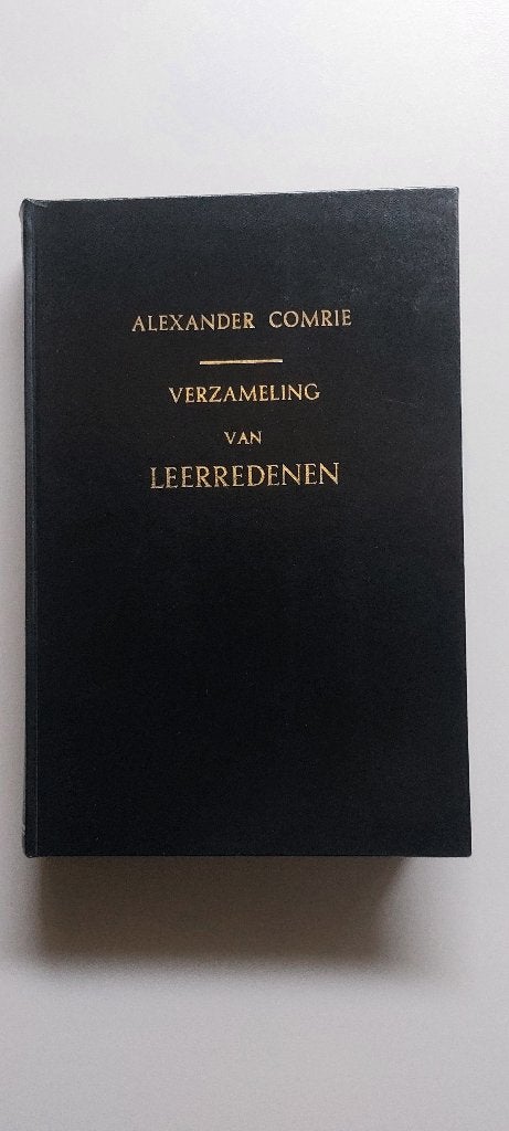A. Comrie leerredenen, Boeken, Christendom | Protestants, Ophalen of Verzenden, Zo goed als nieuw, A. Comrie