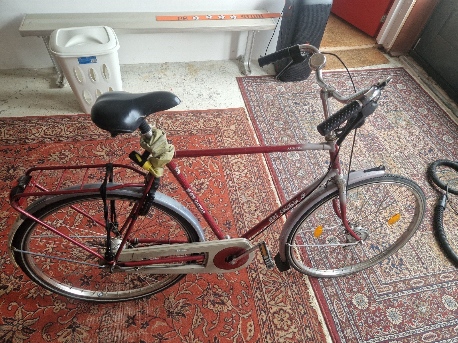 Gazelle Primeur herenfiets - 3 versnellingen, handremmen, Fietsen en Brommers, Fietsen | Heren | Herenfietsen, Ophalen of Verzenden