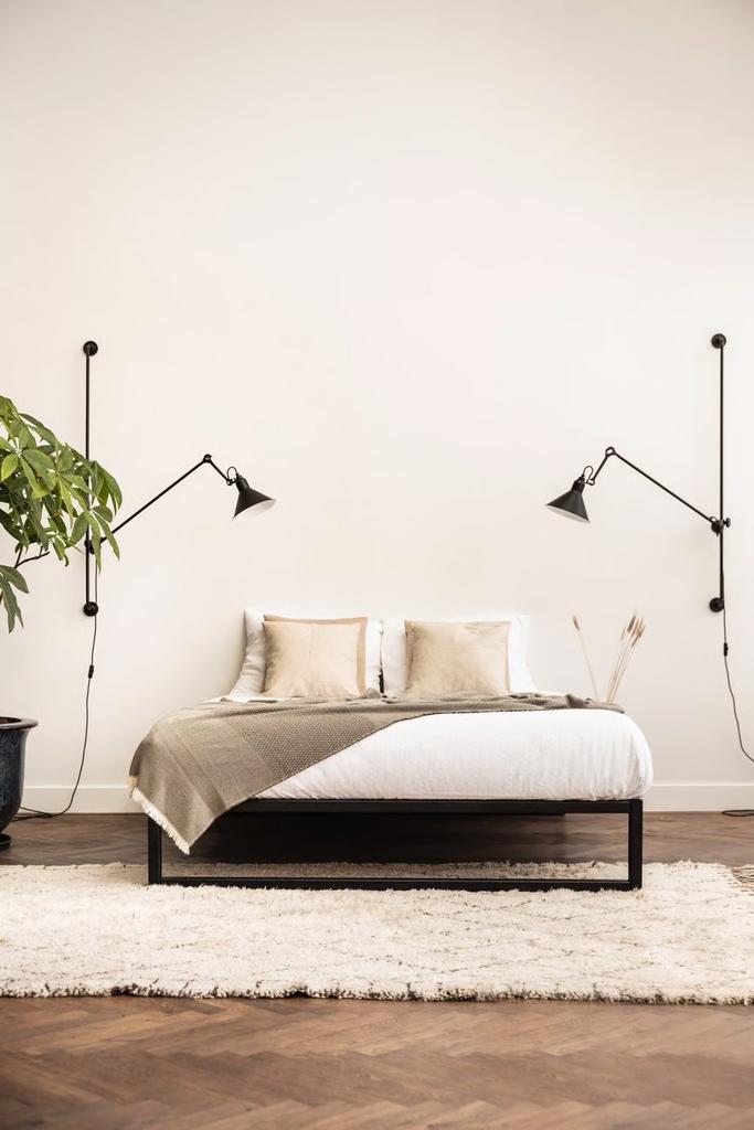 GRATIS Matt Sleeps bedframe 200x200cm, Huis en Inrichting, Slaapkamer | Bedden, Gebruikt, Zwart, Tweepersoons, Ophalen of Verzenden