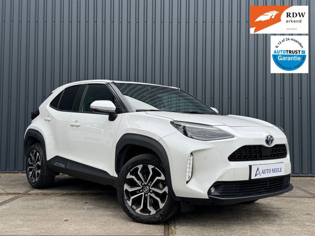 Toyota Yaris Cross 1.5 Hybrid Dynamic Camera, Keyless, Stoel, Auto's, Toyota, Stof, Gebruikt, 116 pk, Wit