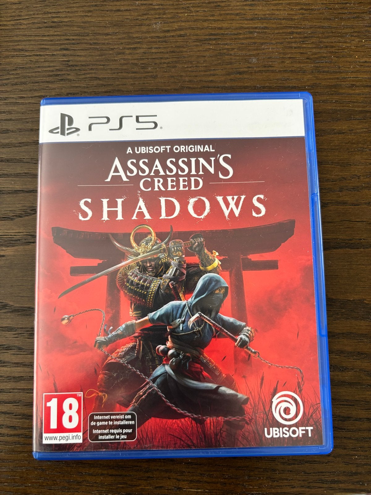 Assassin's Creed Shadows PS5 - Nieuwstaat, Avontuur en Actie, Vanaf 18 jaar, 1 speler, Ophalen of Verzenden