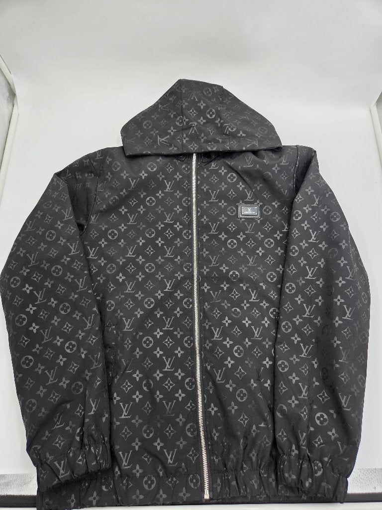 Zwarte Designer Style Jas met Capuchon Maat S, Ophalen of Verzenden, Zo goed als nieuw, Maat 46 (S) of kleiner, Zwart