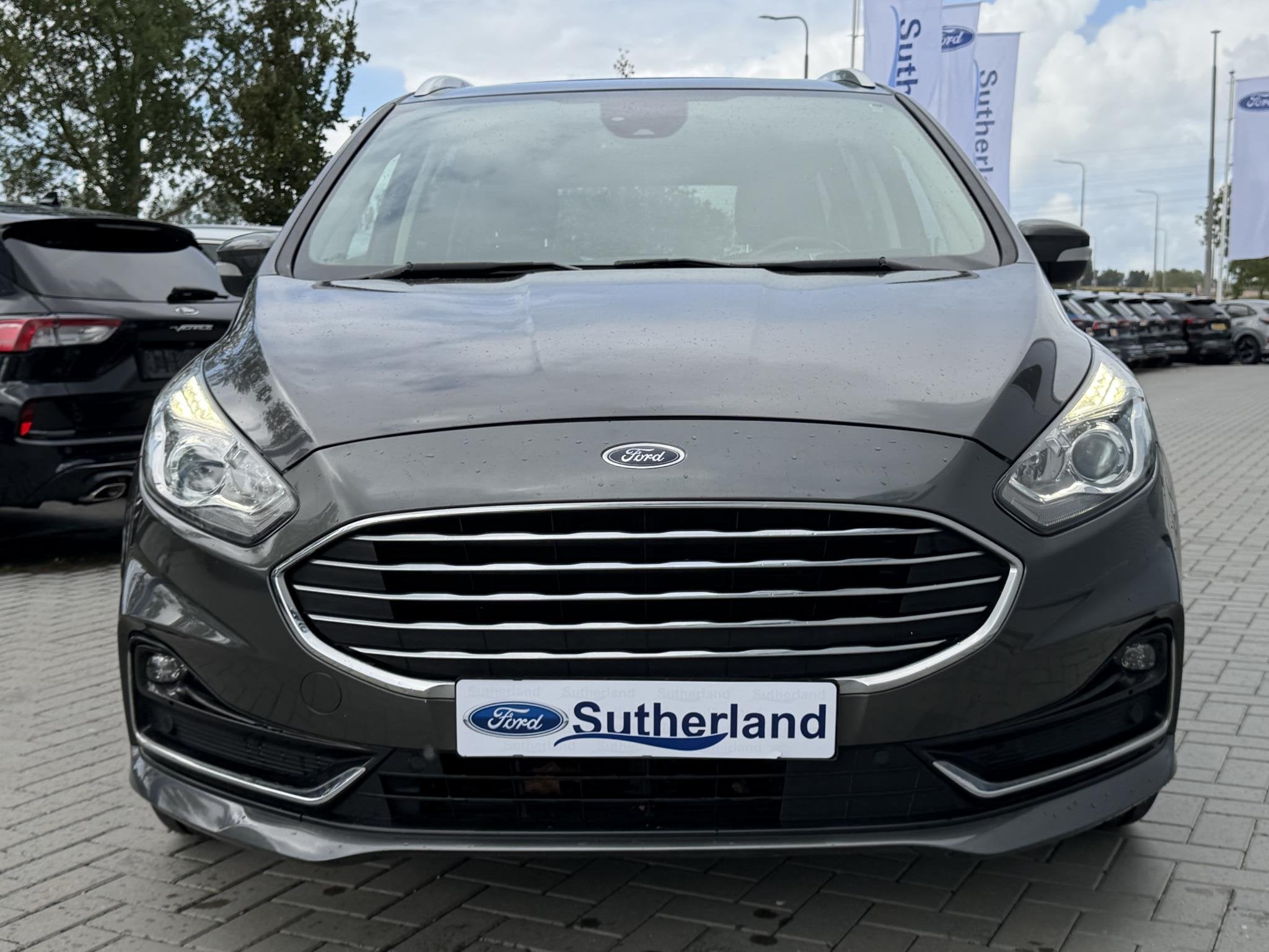 Ford Galaxy 2.5 Hybrid Titanium 190pk Automaat | Afneembare, Auto's, Stof, Gebruikt, Automatische klimaatregeling, Bedrijf