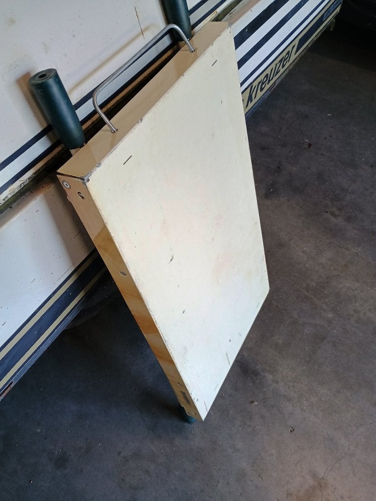 keuken camping tafel opvouwbaar, Ophalen of Verzenden, Zo goed als nieuw