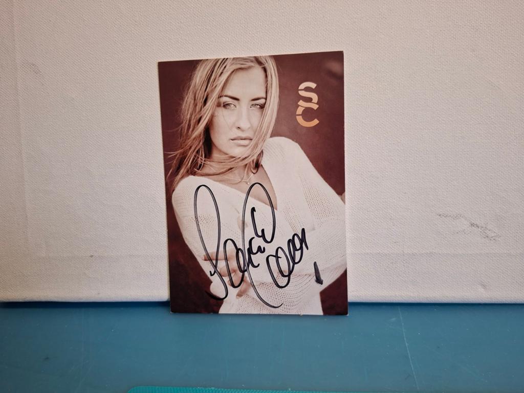 SARAH CONNOR SINGER GERMANY, Verzenden, Nieuw, Foto of Kaart, Gesigneerd