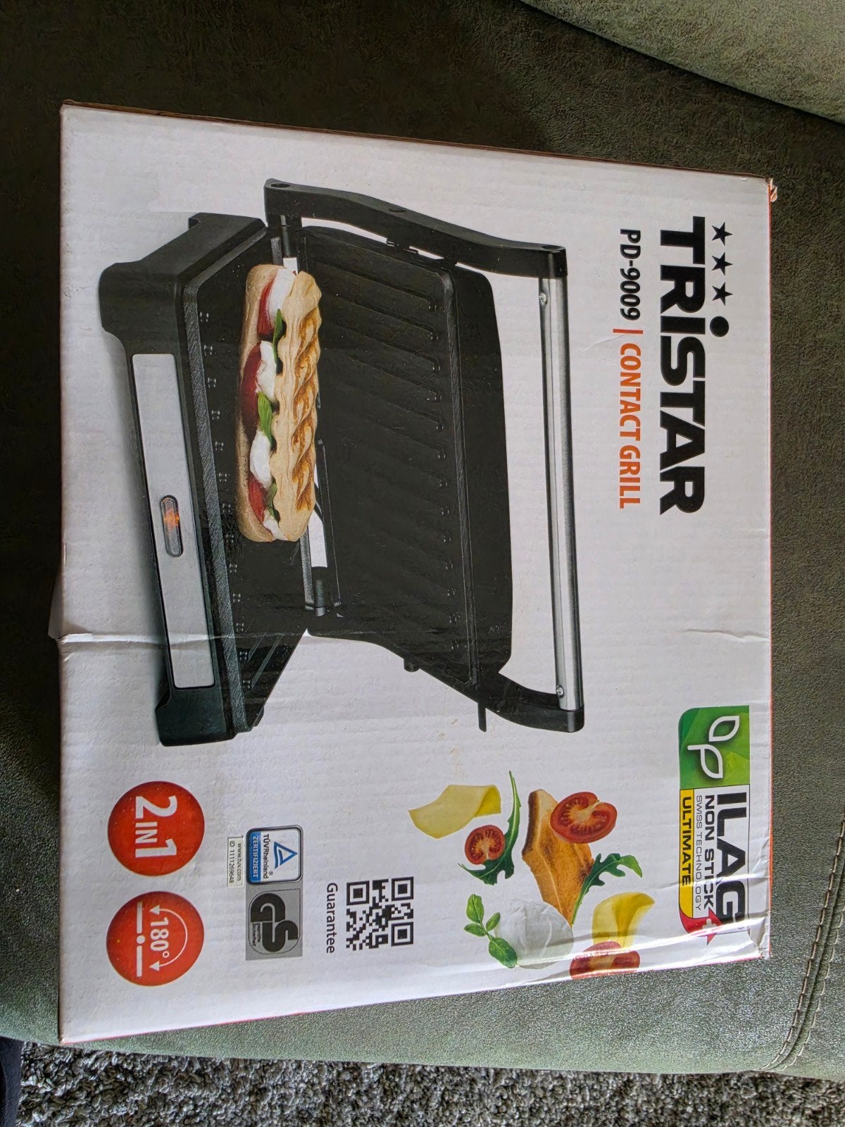 Tristar PD-9009 Contactgrill - Nieuw in doos, Ophalen, Nieuw