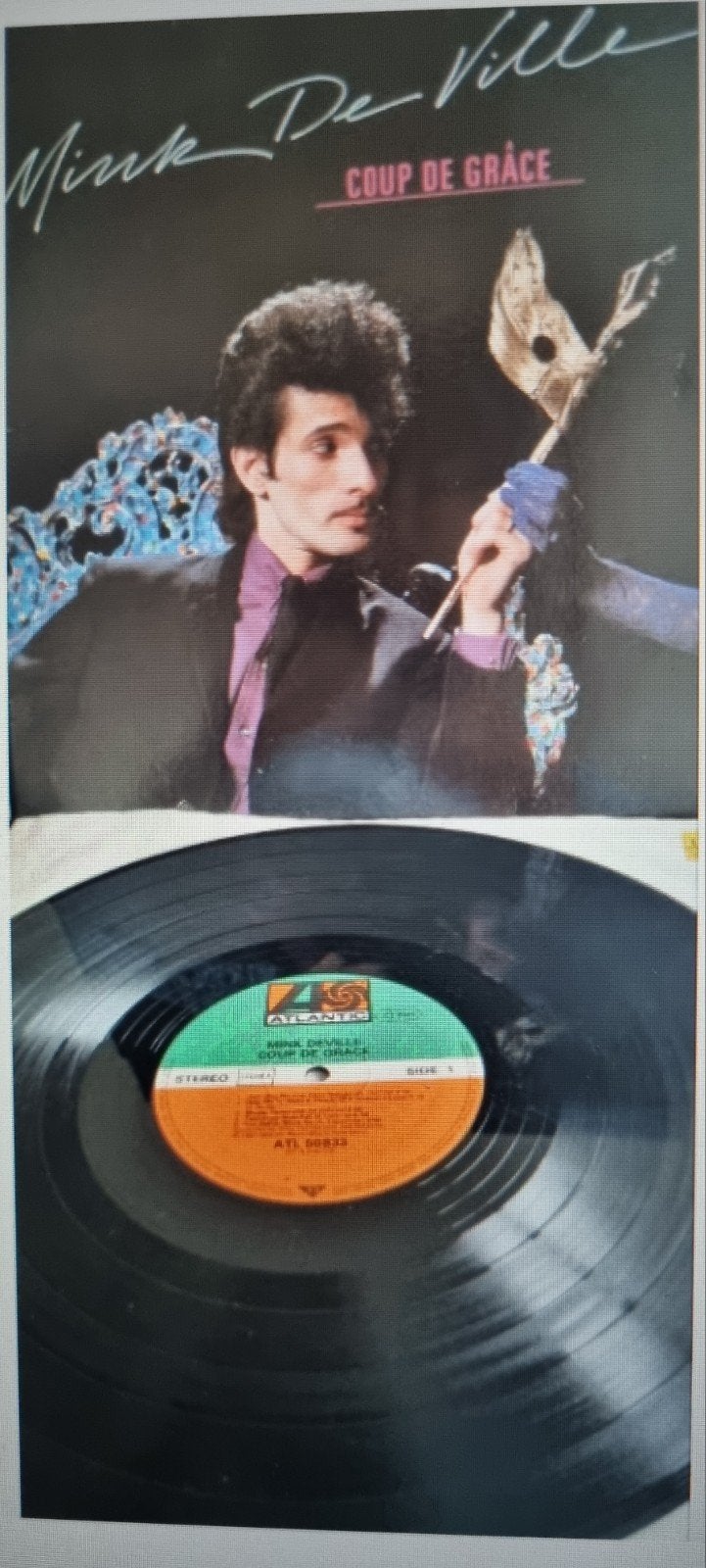 Mink Deville - Coup De Grace LP (1981), Ophalen of Verzenden, Gebruikt, 12 inch, LP