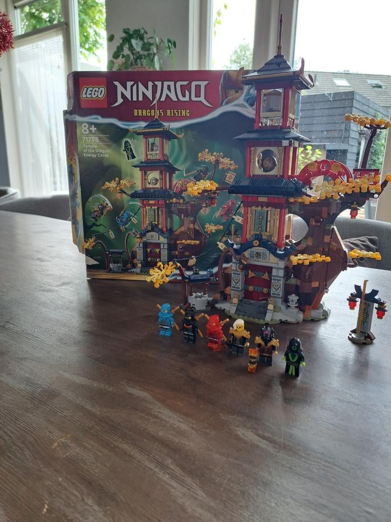 Lego ninjago 71795, Ophalen of Verzenden, Zo goed als nieuw, Overige merken