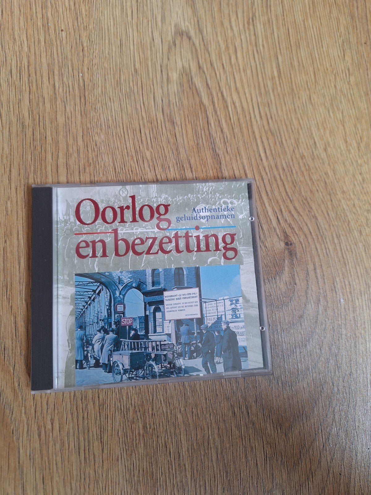 CD Oorlog en Bezetting - Authentieke geluidsopnamen, Ophalen of Verzenden, Gebruikt, Album, Inclusief doosje