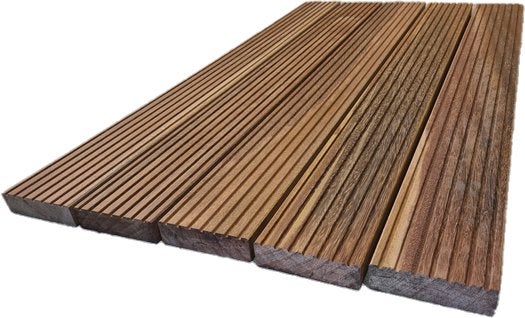 Vlonderplanken hardhout 4.0x14.0 cm aanbieding, Ophalen, Nieuw, Hout