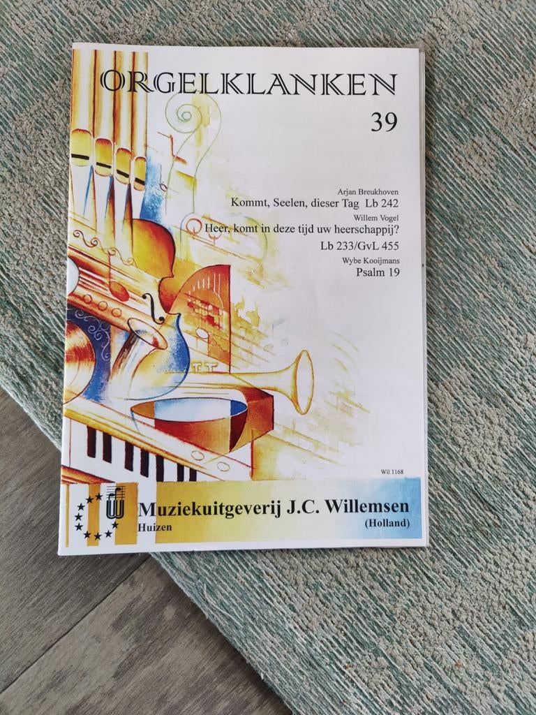Orgelklanken 39 - Bladmuziek voor orgel, Orgel, Gebruikt, Klassiek, Ophalen of Verzenden