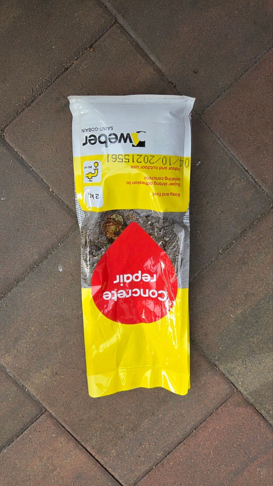 Weber Saint-Gobain Betonreparatie 2 kg, Ophalen of Verzenden