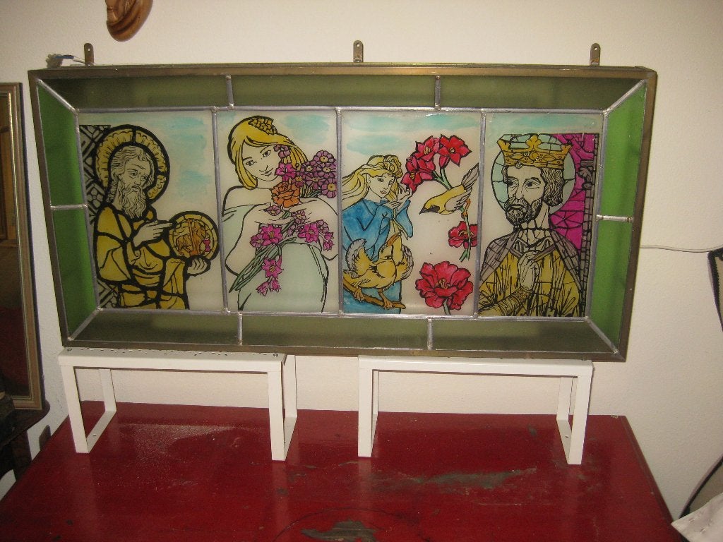 glaskunst jugendstil, Antiek en Kunst, Ophalen