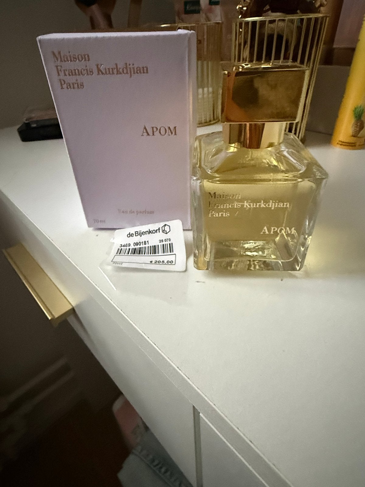 Maison Francis Kurkdjian APOM Eau de Parfum 70ml, Sieraden, Tassen en Uiterlijk, Ophalen of Verzenden, Nieuw