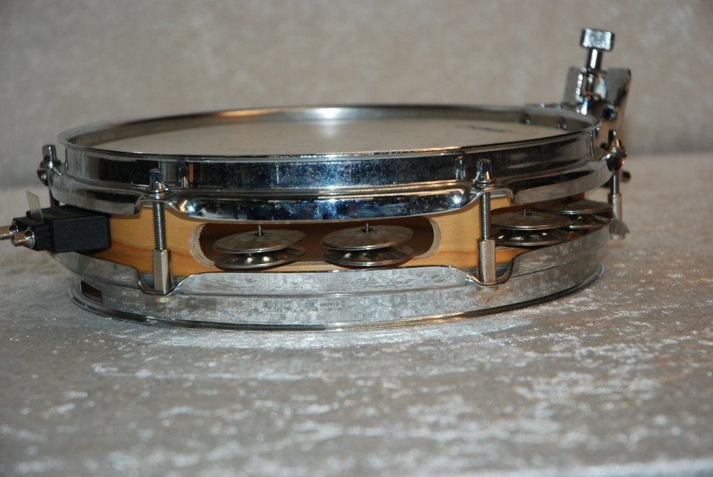 Sonor Jungle snare met schellen 10x2 inch   <26261018>, Gebruikt, ., Drums of Percussie, Ophalen of Verzenden