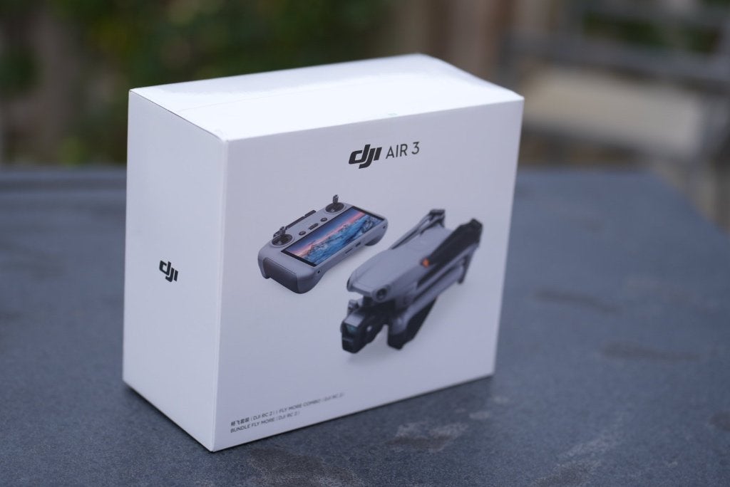 Reparatie of problemen met je DJI Air 3, 250 tot 900 gram, 30 tot 45 minuten, Cameradrone, Nieuw