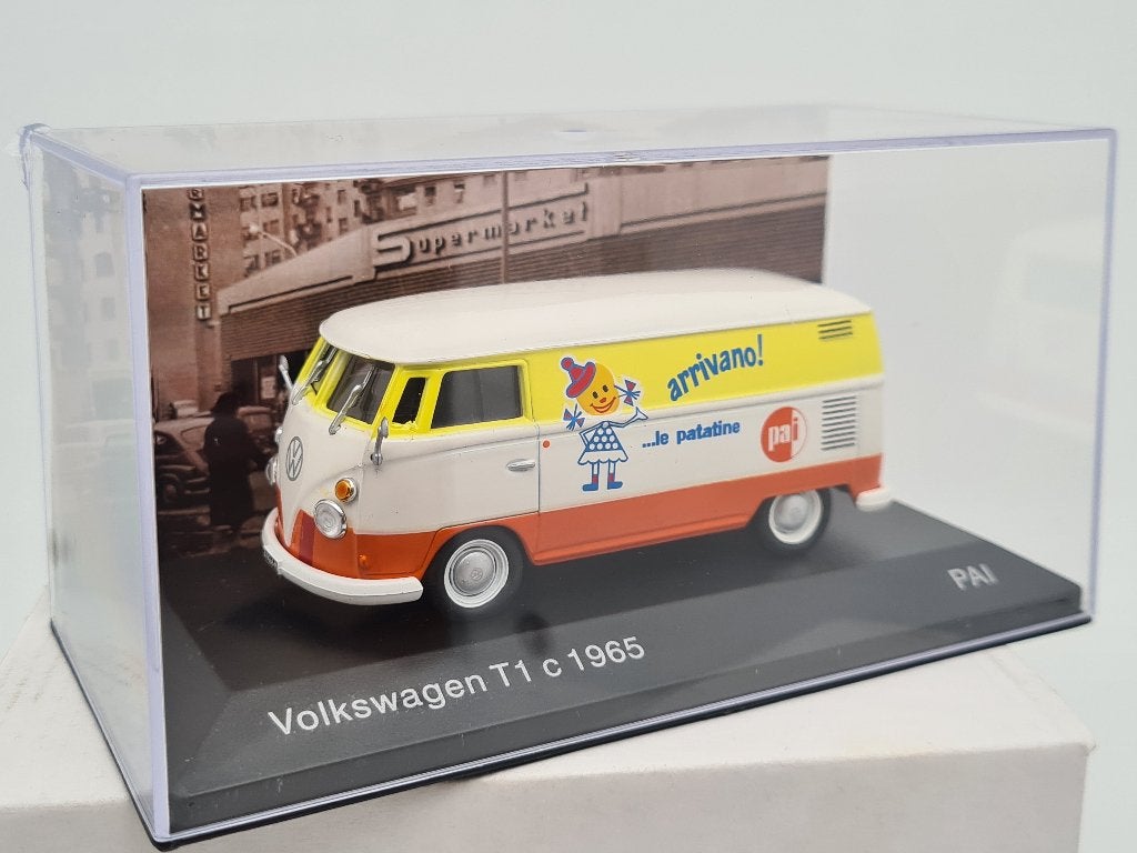 VW T1 bestelwagen (1965) - 1/43, Verzenden, Zo goed als nieuw, Auto, Overige merken