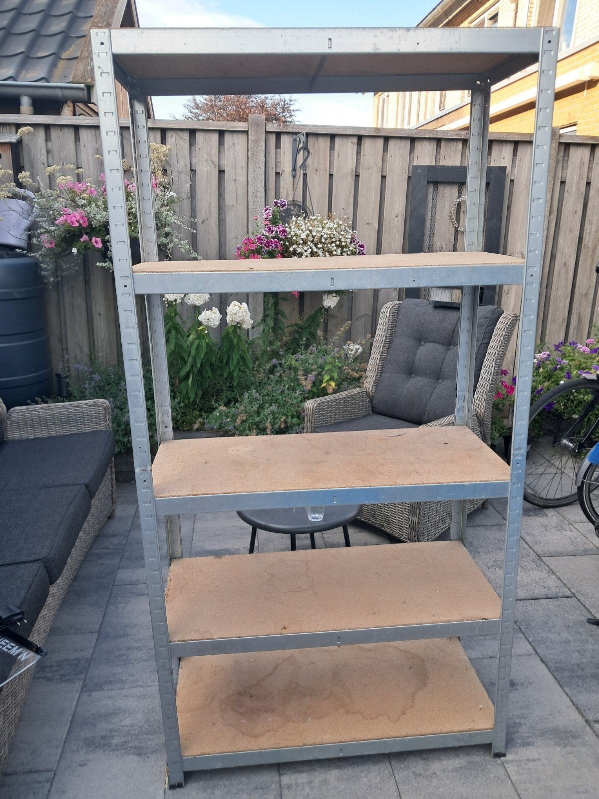 stelling voor schuur 173 cm, Huis en Inrichting, Ophalen, Gebruikt