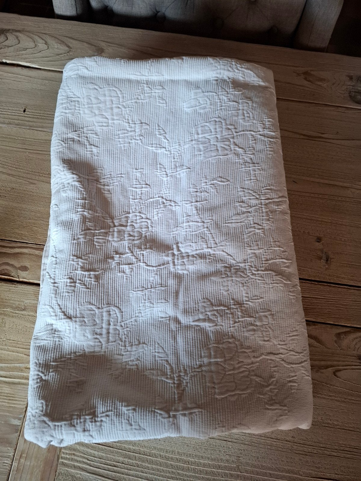 IKEA Witte Sprei voor Tweepersoonsbed - Zo Goed als Nieuw, Ophalen of Verzenden