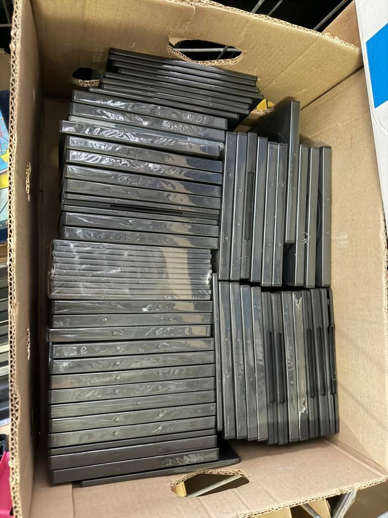 Lege DVD en CD hoesjes, Alle leeftijden, Ophalen of Verzenden, Gebruikt