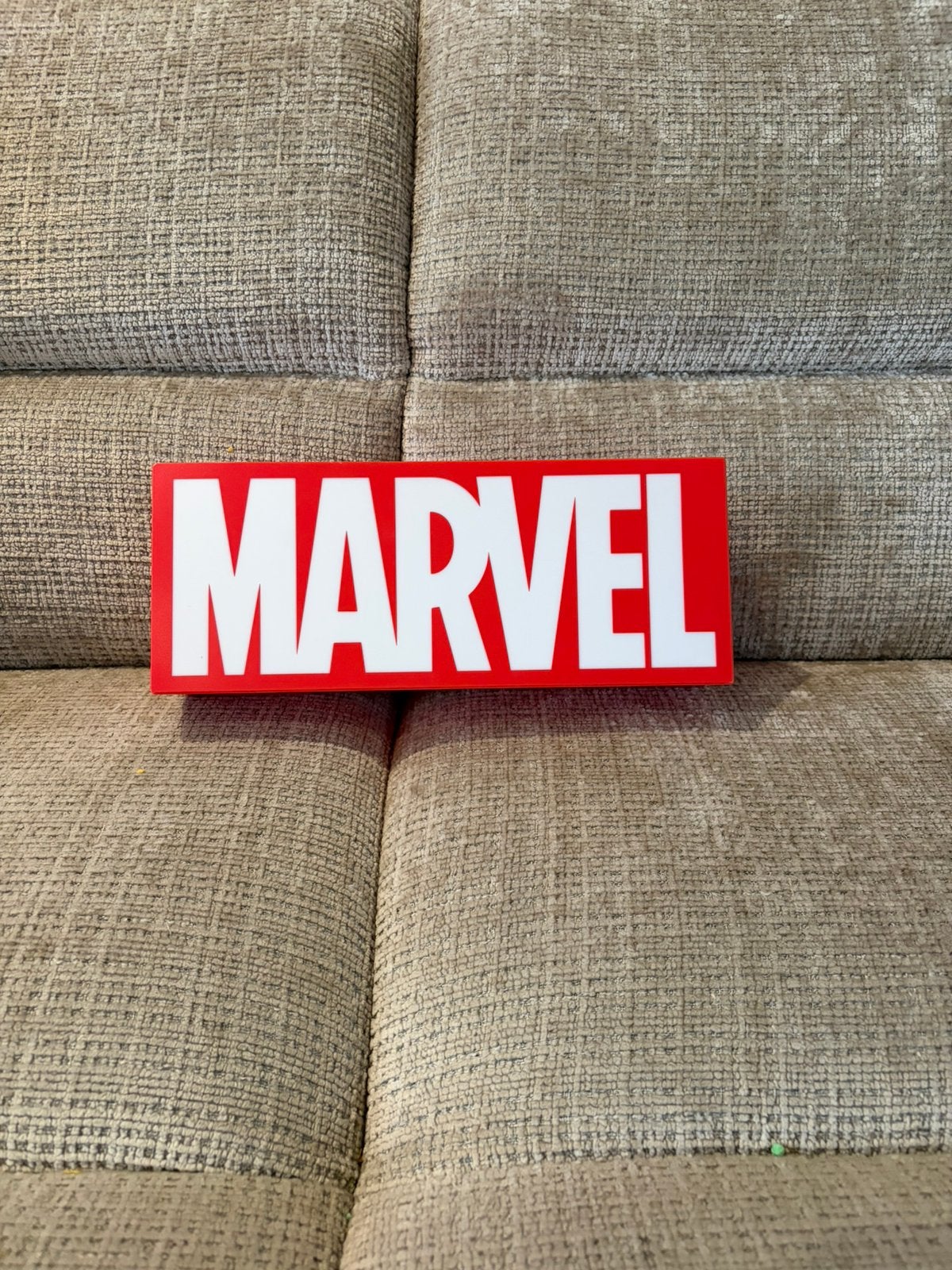 Marvel lamp, Ophalen, Zo goed als nieuw, Lichtbak of (neon) lamp