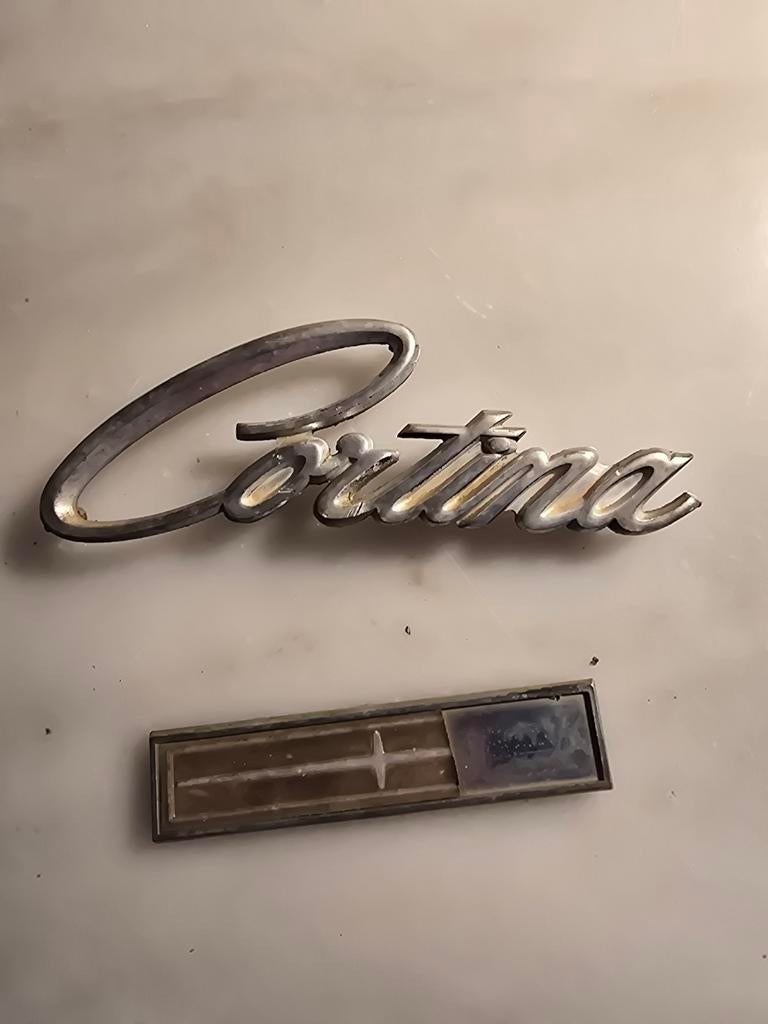 Ford Cortina embleem, Auto-onderdelen, Ophalen of Verzenden, Ford