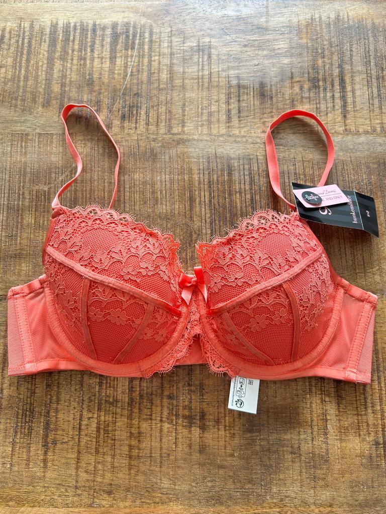 Hunkemöller Emily Pd Bh 80B, Hunkemöller, Ophalen of Verzenden, Oranje, BH